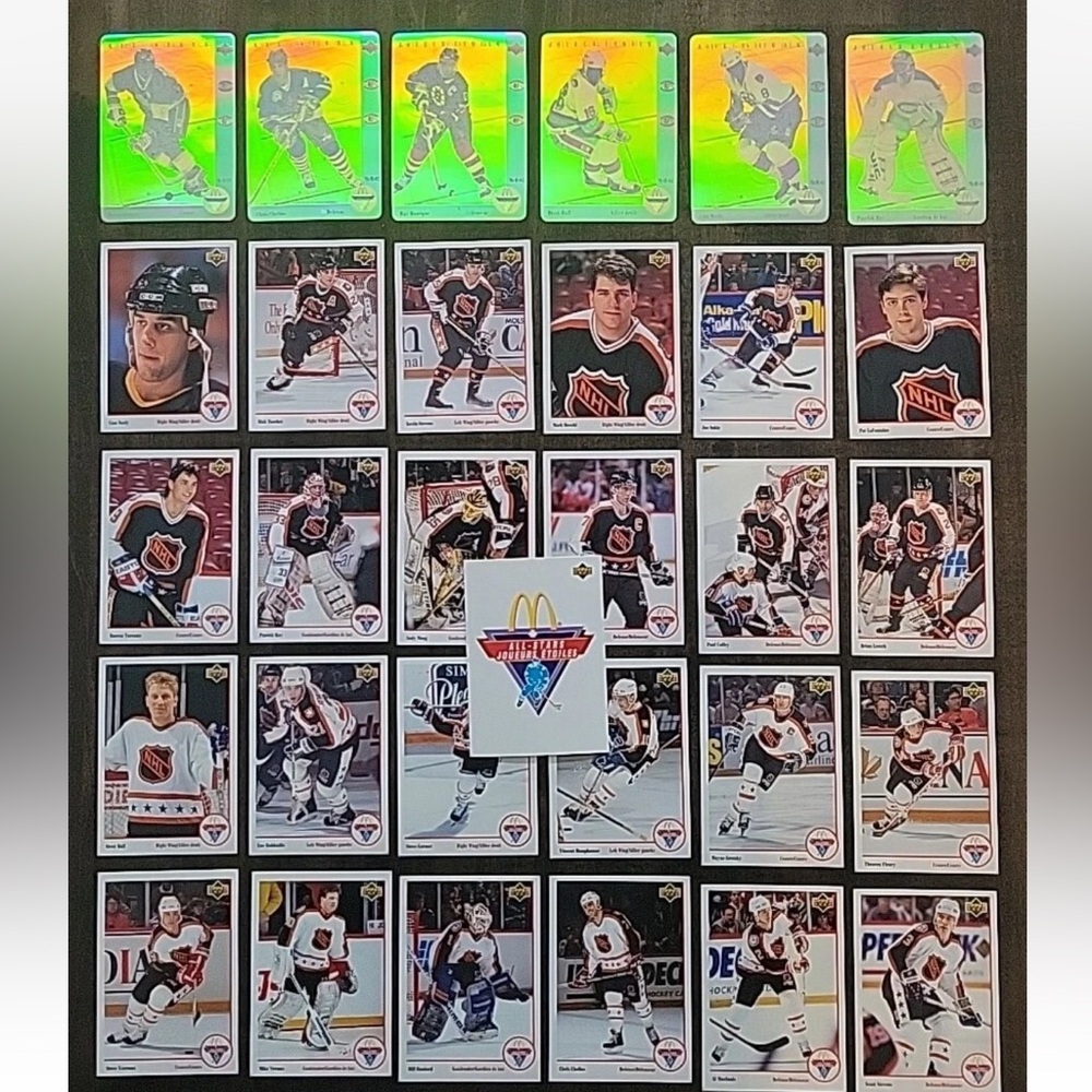 McDonald’s 1991/92 Upperdeck Complete Hockey Card Set With Holograms